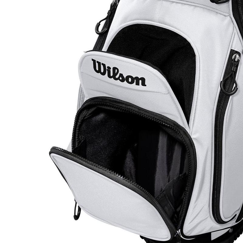 Wilson Talus 14 Way Golf Stand Bag - White/Black - main image