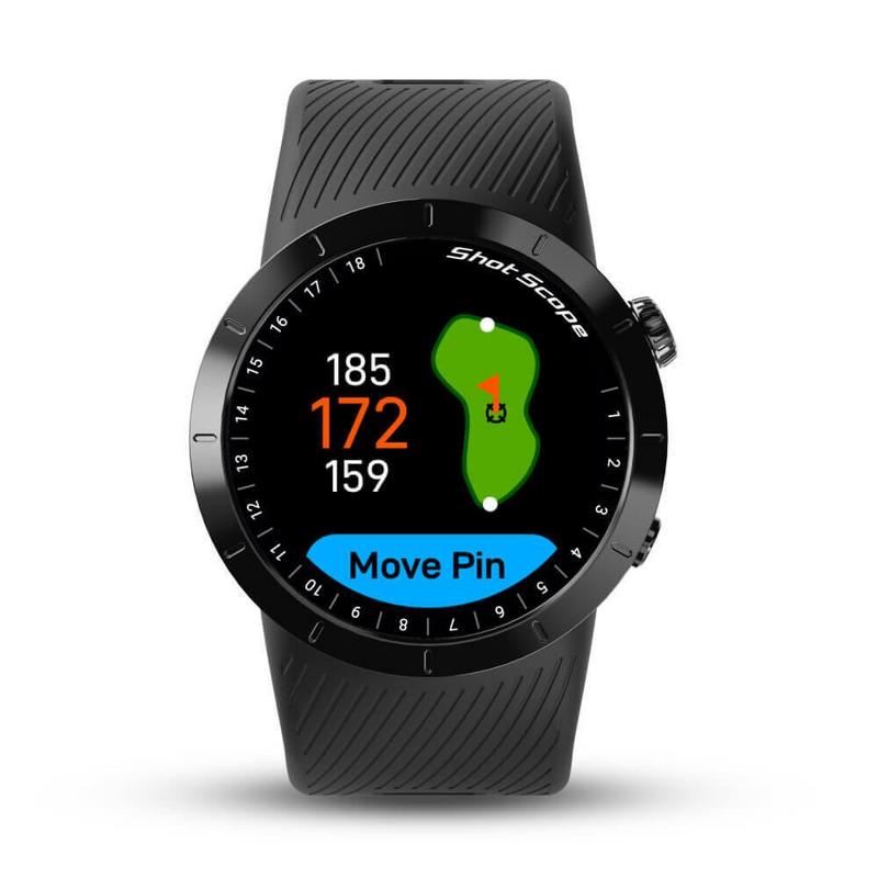 Shot Scope X5 GPS Watch - Black - main image