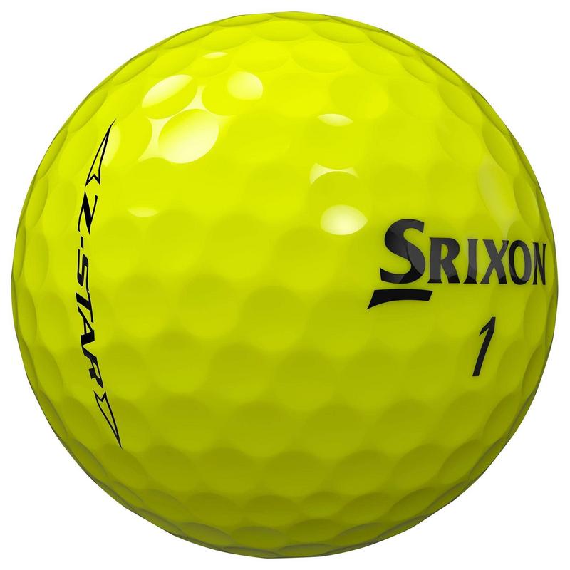 Srixon Z-Star Golf Balls - Yellow - main image