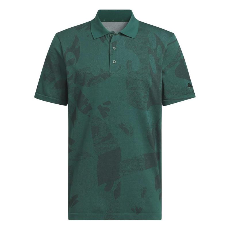 adidas Go-To Primeknit Golf Polo - Green - main image