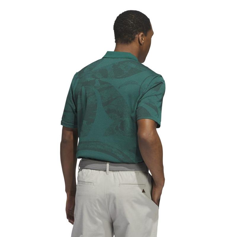 adidas Go-To Primeknit Golf Polo - Green - main image