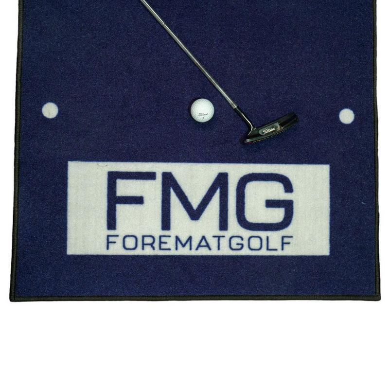 Foremat Golf Practice Putting Mat 12ft - Navy - main image