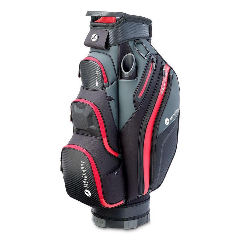 Motocaddy Pro Series Golf Cart Bag 2024 - Black/Red - main image