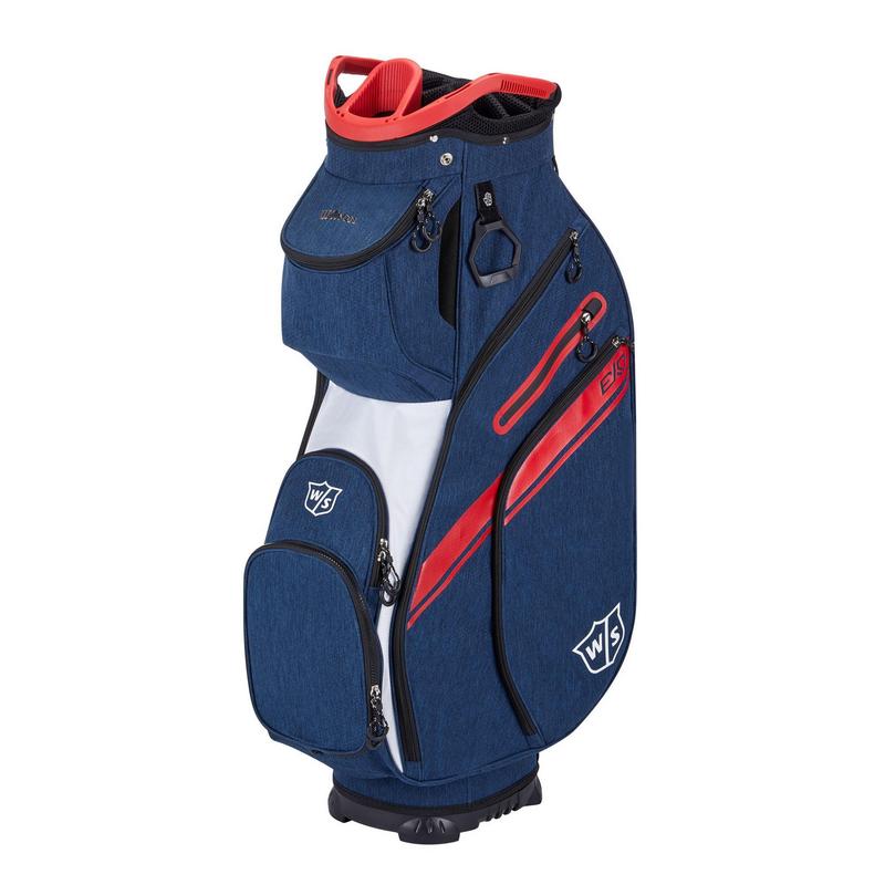 Wilson Staff Exo II Cart Bag - Navy/White/Red - main image