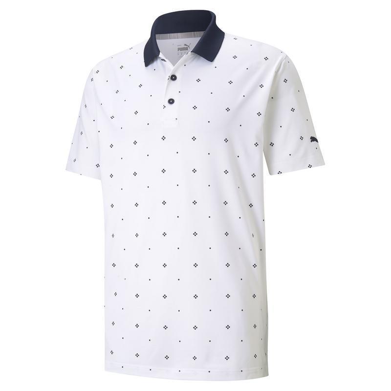 Puma Cloudspun Gamma Golf Polo Shirt - White - main image