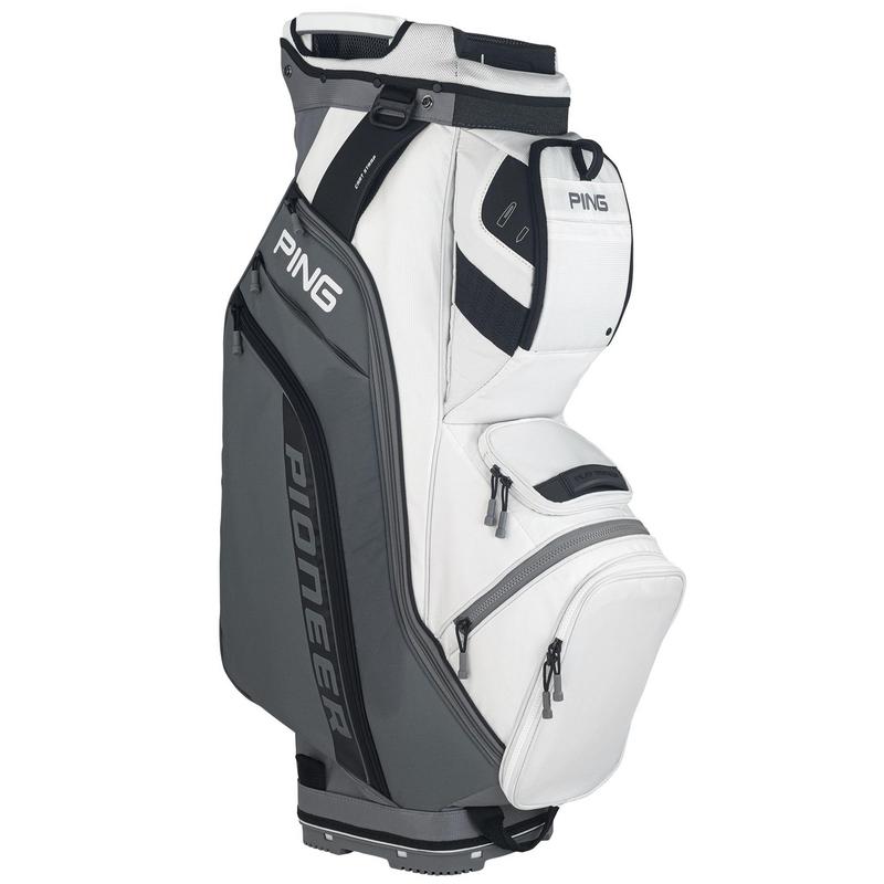 Ping Pioneer 214 Cart Bag - Grey/White - main image