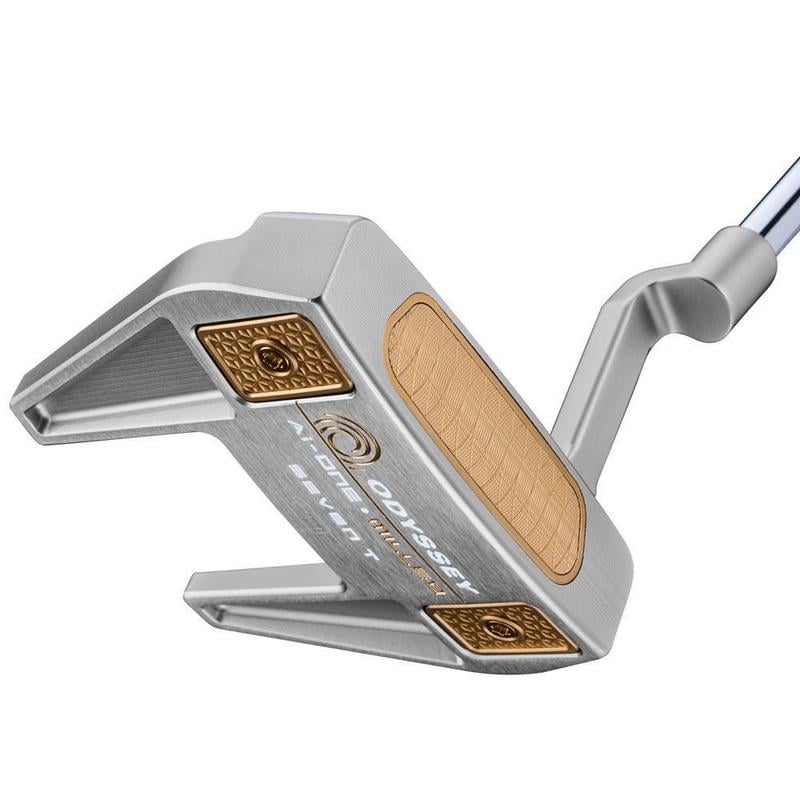 Odyssey Ai-ONE Milled Silver Seven T Crank Hosel Golf Putter - main image