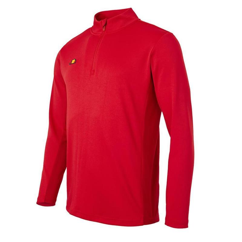 Ellesse Rolbi Men's Half Zip Golf Top - Red - main image