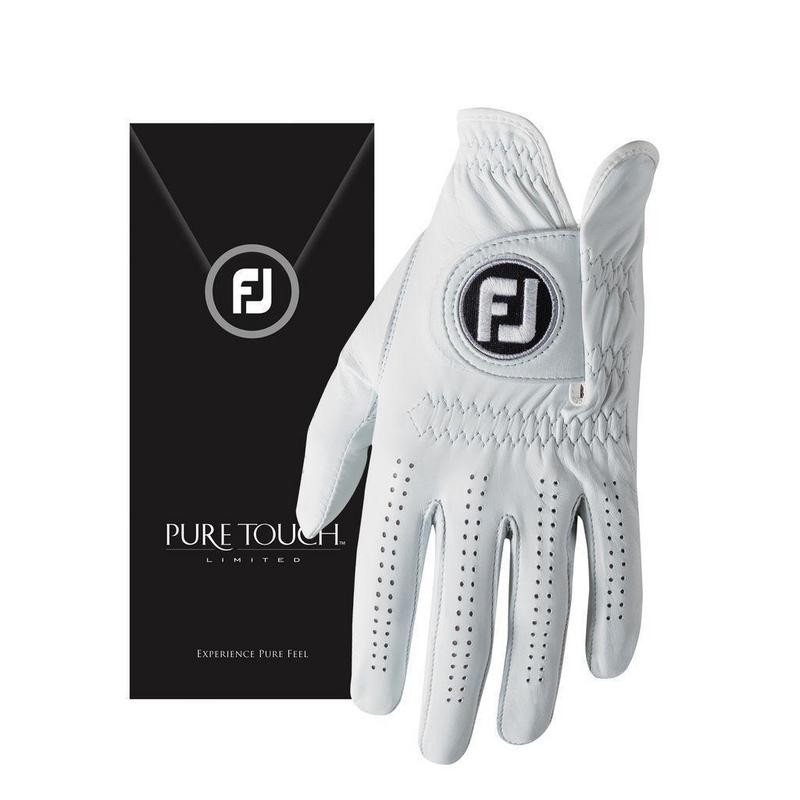 FootJoy Pure Touch Leather Golf Glove - White - Multi-Buy Offer - main image