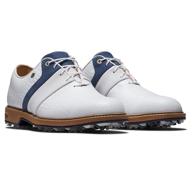 FootJoy Premiere Series Packard LX Golf Shoes - White/Navy/White - main image