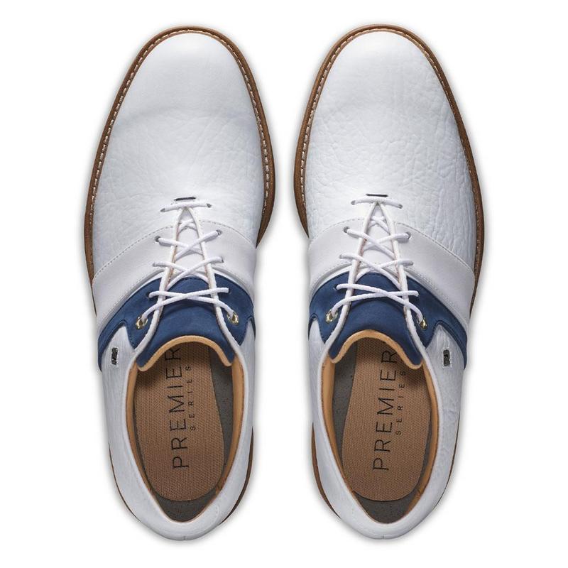 FootJoy Premiere Series Packard LX Golf Shoes - White/Navy/White - main image