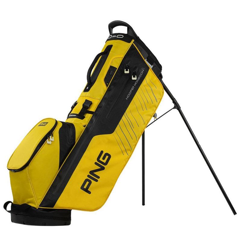 Ping Hoofer Monsoon 231 Waterproof Golf Stand Bag - Yellow/Black - main image