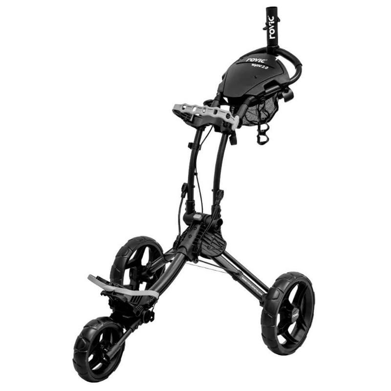 Rovic RV1C 2.0 Compact Golf Trolley - Charcoal/Black - main image