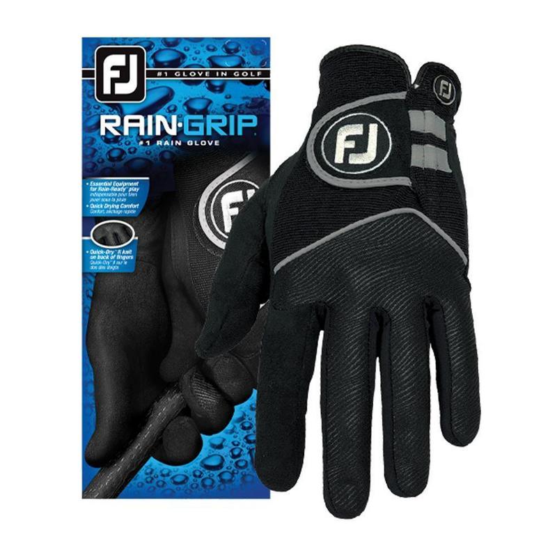 FootJoy Raingrip Golf Glove - Black - Multi-Buy Offer - main image