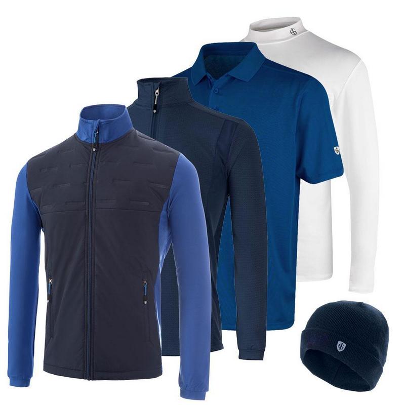 Island Green Professional Winter Golf Clothing Bundle - Navy - main image