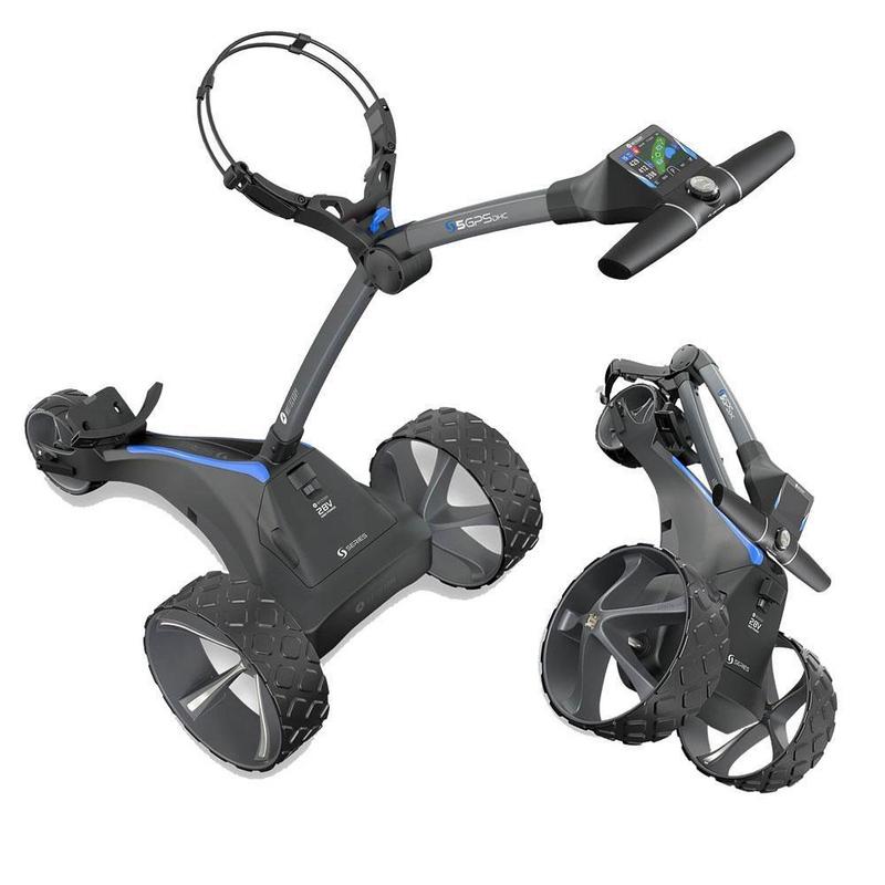 Motocaddy S5 GPS DHC Electric Golf Trolley 2024 - Standard Lithium - main image