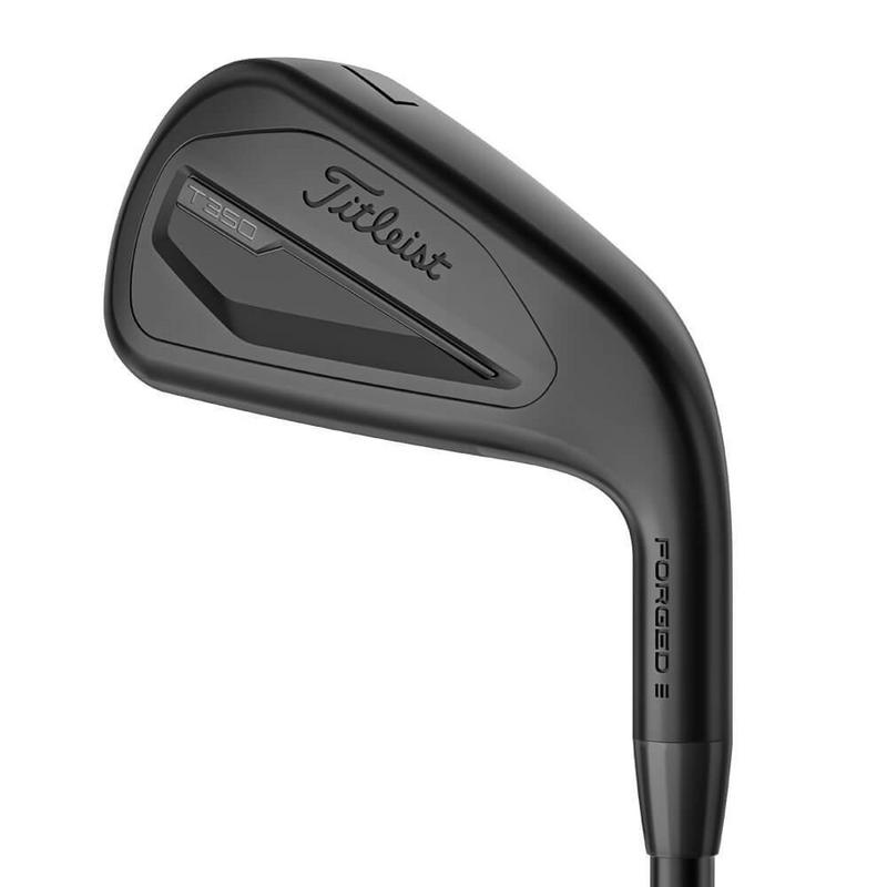 Titleist T350 Black Golf Irons - Steel - main image