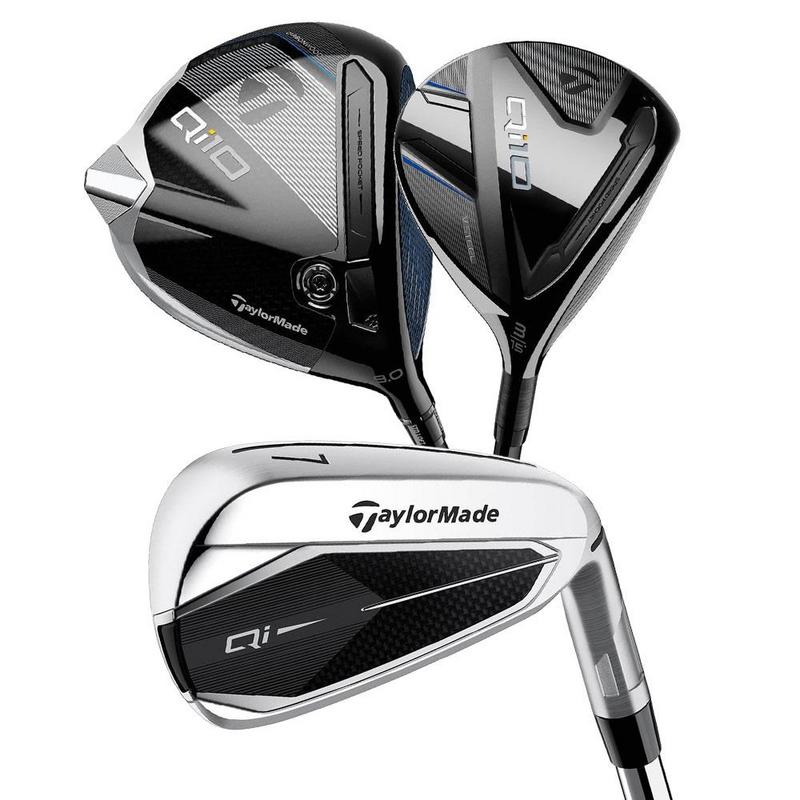 TaylorMade Qi10 Mens Package Set - Graphite/Steel - main image