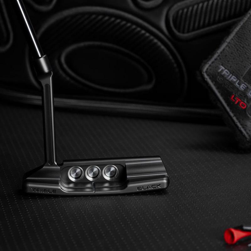 Scotty Cameron B3 Triple Black Design LTD Newport 2 Long Neck Golf Putter - main image