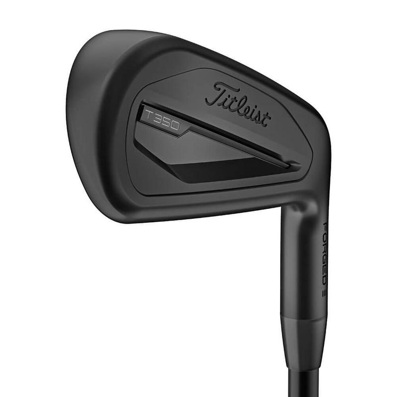 Titleist T350 Black Golf Irons - Steel - main image