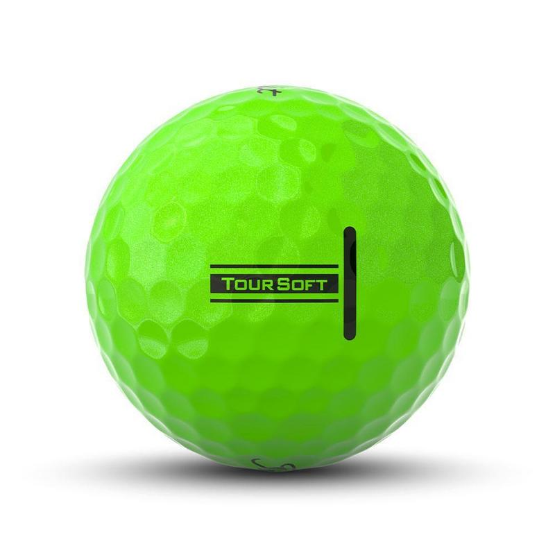 Titleist Tour Soft Golf Balls 2024 - Green (Double Dozen Offer) - main image