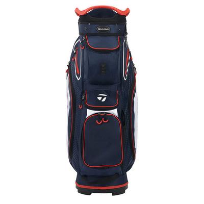 TaylorMade 8.0 Golf Cart Bag - Navy/White/Red - thumbnail image 4