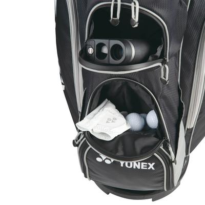 Yonex CB-9809 Golf Cart Bag - Black/Silver - thumbnail image 4