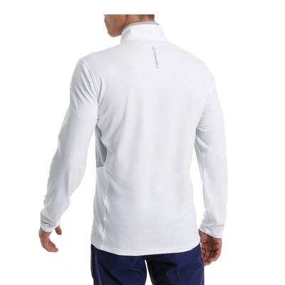 Puma Rotation 1/4 Zip Golf Sweater - White - thumbnail image 3