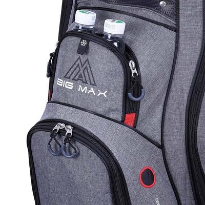 Big Max Terra X Golf Cart Bag - Charcoal/Black/Lime - thumbnail image 3