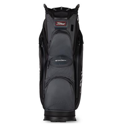 Titleist StaDry Waterproof 14 Way Golf Cart Bag - Black/Charcoal - thumbnail image 3