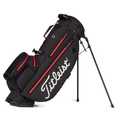 Titleist Players 4+ StaDry Golf Stand Bag - Black/Red - thumbnail image 3