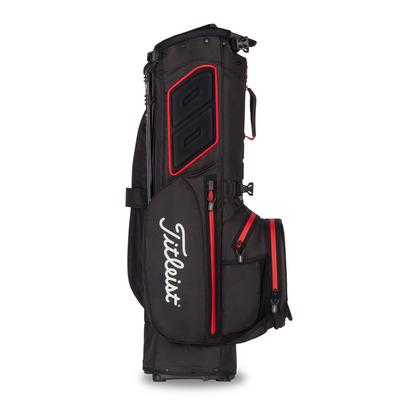 Titleist Players 4+ StaDry Golf Stand Bag - Black/Red - thumbnail image 4