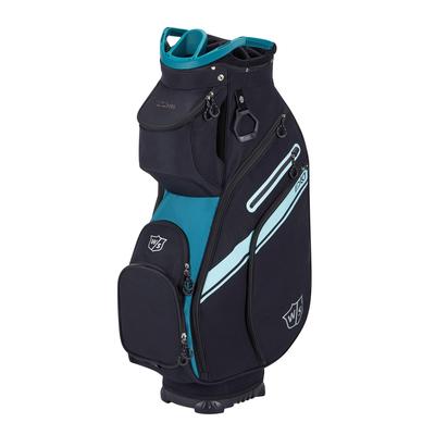 Wilson Staff Exo II Cart Bag - Black/Teal - thumbnail image 2