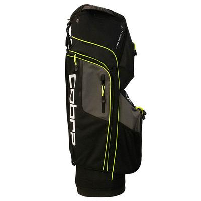 Cobra XL Golf Cart Bag - Black/Yellow - thumbnail image 2