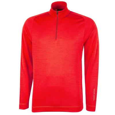 Galvin Green Dixon Insula Half Zip Golf Pullover - Red - thumbnail image 2