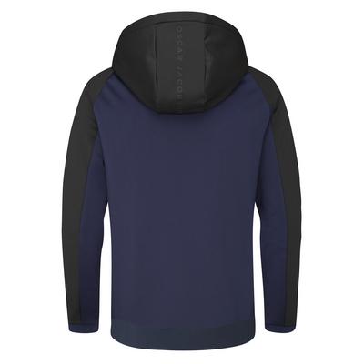 Oscar Jacobson Trapp Golf Sweater - Navy - thumbnail image 2