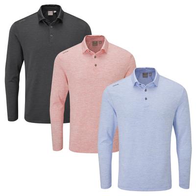 Ping Angus Long Sleeve Golf Polo - thumbnail image 1