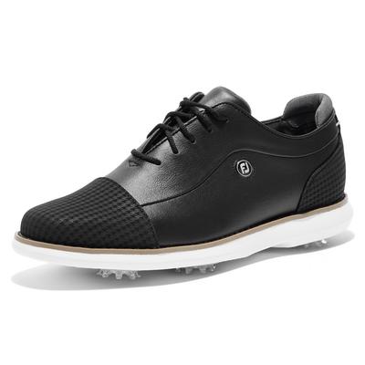 FootJoy Traditions Women Golf Shoe - Black - thumbnail image 5