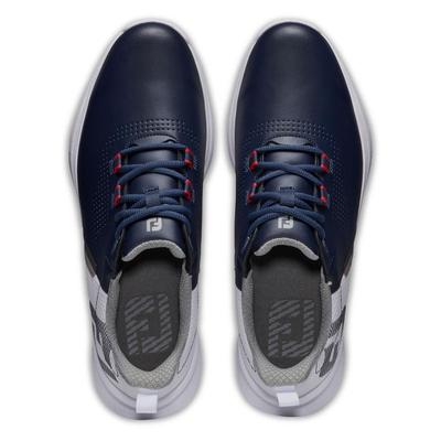 FootJoy Fuel Golf Shoe - Navy/White/Red - thumbnail image 7