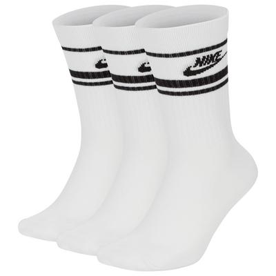 Nike Sportswear Essential Golf Socks - White/Black - thumbnail image 1