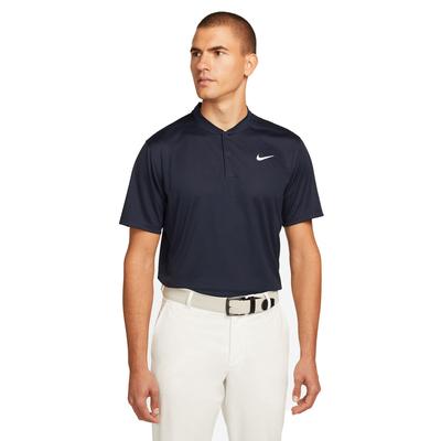 Nike Dri-Fit Victory Blade Golf Polo Shirt - Obsidian/White - thumbnail image 1