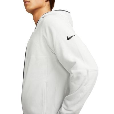 Nike Therma-Fit Victory Golf Hoodie - White/Black - thumbnail image 3