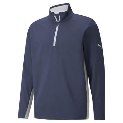 Puma Gamer 1/4 Zip Golf Sweater - Navy