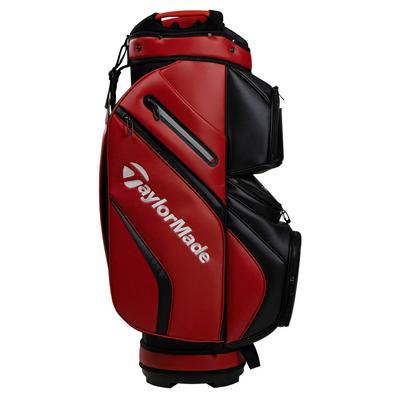 TaylorMade Golf Deluxe Cart Bag - Red/Black - thumbnail image 3