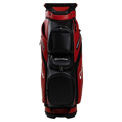 TaylorMade Golf Deluxe Cart Bag - Red/Black - thumbnail image 4