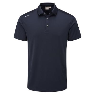 Ping Lindum Golf Polo Shirt - Navy - thumbnail image 1