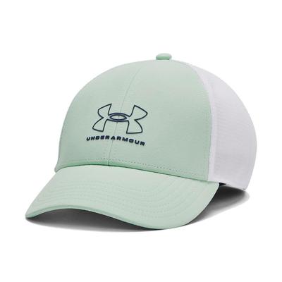 Under Armour Womens Iso-chill Driver Adjustable Golf Cap - Sea Mist - thumbnail image 1