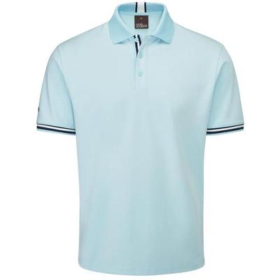 Oscar Jacobson Durham Tour Golf Polo Shirt - Blue