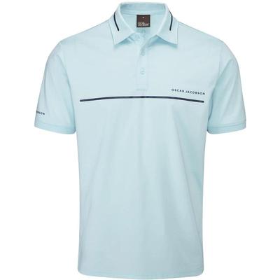 Oscar Jacobson Marsden Golf Polo Shirt - Blue