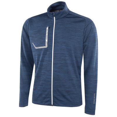 Galvin Green Dennis INSULA LITE Full Zip Golf Sweater - Navy - thumbnail image 1